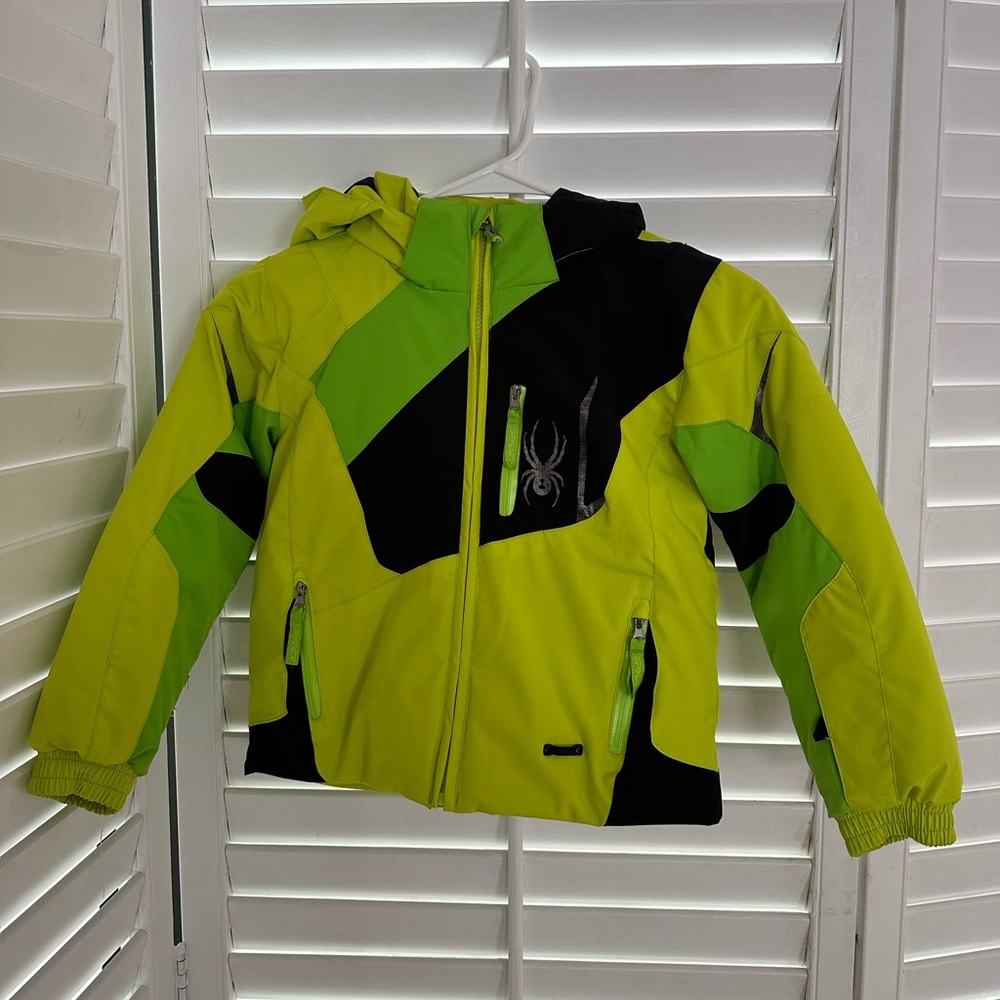 Boys Spyder Snow Jacket (ski, snowboarding) size 4
